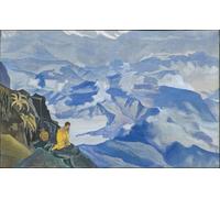 WYKUJMYTO Classic Canvas Picture Printing Canvas Art Wall Art Picture Drops of Life by Nicholas Roerich Artwork on Wall for Home Decor 60x90cm