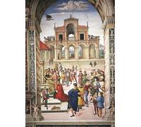 WYKUJMYTO Classic Canvas Picture Printing Canvas Art Wall Art Picture Italy Athedral Piccolomini Library by Bernardino Di Betto Pinturicchio Artwork on Wall for Home Decor 60x90cm