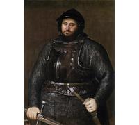 WYKUJMYTO Classic Canvas Picture Printing Canvas Art Wall Art Picture Jeanfrederic Ier De Saxe Dit Le Magnanime John Frederick I Elector of Saxony Par Titian by Tiziano Vecelli for Home Decor 60x90cm