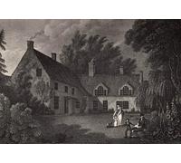 WYKUJMYTO Classic Canvas Picture Printing Canvas Art Wall Art Picture Nelson's Birthplace Illustration From the Life of Nelson by Richard Westall Artwork on Wall for Home Decor 60x90cm