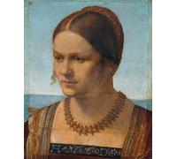 WYKUJMYTO Classic Canvas Picture Printing Canvas Art Wall Art Picture Portrait of a Young Venetian by Albrecht Dürer Artwork on Wall for Home Decor 60x90cm