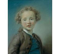 WYKUJMYTO Classic Canvas Picture Printing Canvas Art Wall Art Picture Portrait of Jean baptiste Antoine Le Moyne by Jean Baptiste Perronneau Artwork on Wall for Office Decor 60x90cm