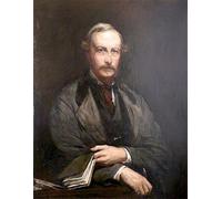 WYKUJMYTO Classic Canvas Picture Printing Canvas Art Wall Art Picture Sir John Walrond by George Frederic Watts Artwork on Wall for Home Decor 60x90cm