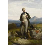 WYKUJMYTO Classic Canvas Picture Printing Canvas Art Wall Art Picture Sir Walter by Sir William Allan Artwork on Wall for Home Decor 60x90cm