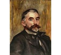WYKUJMYTO Classic Canvas Picture Printing Canvas Art Wall Art Picture Stéphane Mallarmé by Pierre Auguste Renoir Artwork on Wall for Home Decor 60x90cm