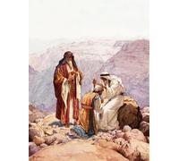 WYKUJMYTO Classic Canvas Picture Printing Canvas Art Wall Art Picture the Consecration of Eleazar As High Priest by William Brassey Hole Artwork on Wall for Office Decor 60x90cm