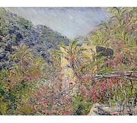 WYKUJMYTO Classic Canvas Picture Printing Canvas Art Wall Art Picture The Gran Sasso Valley In The Sunshine by Claude Monet Artwork on Wall for Home Decor 60x90cm