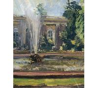 WYKUJMYTO Classic Canvas Picture Printing Canvas Art Wall Art Picture the Grand Trianon by Walter Richard Sickert Artwork on Wall for Office Decor 60x90cm