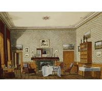 WYKUJMYTO Classic Canvas Picture Printing Canvas Art Wall Art Picture the Interior of a Room Christ Church by George Pyne Artwork on Wall for Home Decor 60x90cm