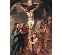 WYKUJMYTO Famous Oil Paintings Nordic Canvas Artwork Painting Graffiti Picture Christ on the Cross by Peter Paul Rubens Artwork Canvas Prints for Office Decor 60x90cm