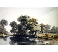 WYKUJMYTO Famous Oil Paintings Nordic Canvas Artwork Painting Graffiti Picture Nazeing Essex by Varley Artwork Canvas Prints for Office Decor 60x90cm