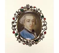 WYKUJMYTO Famous Oil Paintings Nordic Canvas Artwork Painting Graffiti Picture Portrait Miniature by Pompeo Girolamo Batoni Artwork Canvas Prints for Office Decor 60x90cm
