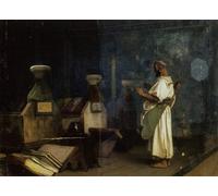 WYKUJMYTO Famous Oil Paintings Nordic Canvas Artwork Painting Graffiti Picture Prayer At the Sultans Toumb by Famous Artist Artwork Canvas Prints for Home Decor 60x90cm