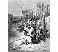 WYKUJMYTO Famous Oil Paintings Nordic Canvas Artwork Painting Graffiti Picture Return of the Prodigal Sonby Gustave Dore Artwork Canvas Prints for Home Decor 60x90cm