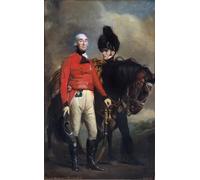 WYKUJMYTO Famous Oil Paintings Nordic Canvas Artwork Painting Graffiti Picture Sir Rawdon-hastings Nd Earl of Moira by Henry Raeburn Artwork Canvas Prints for Home Decor 60x90cm