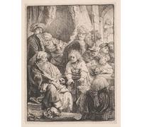 WYKUJMYTO Famous Oil Paintings Nordic Canvas Artwork Painting Graffiti Picture tells his dreams by Rembrandt van Rijn Artwork Canvas Prints for Home Decor 60x90cm