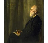 WYKUJMYTO Famous Oil Paintings Nordic Canvas Artwork Painting Graffiti Picture the Architect J.d Herholdt by Julius Paulsen Artwork Canvas Prints for Home Decor 60x90cm