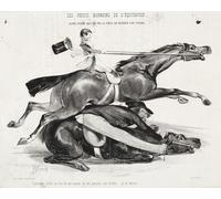 WYKUJMYTO Famous Oil Paintings Nordic Canvas Artwork Painting Graffiti Picture the Little Pleasures of Riding by Auguste Rodin Artwork Canvas Prints for Office Decor 60x90cm