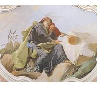 WYKUJMYTO Famous Oil Paintings Nordic Canvas Artwork Painting Graffiti Picture the Prophet Isaiah by Battista Tiepolo Artwork Canvas Prints for Home Decor 60x90cm
