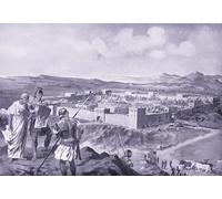 WYKUJMYTO Famous Painting on Canvas Artwork Picture a Latin Colony by John Harris Valda Mural Art Prints for Office Decor 60x90cm