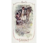 WYKUJMYTO Famous Painting on Canvas Artwork Picture His Own Visions Growing Into Reality by Charles Edmund Brock Mural Art Prints for Home Decor 60x90cm