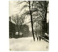 WYKUJMYTO Famous Painting on Canvas Artwork Picture Mt Vernon Street by Jessie Tarbox Beals Mural Art Prints for Office Decor 60x90cm