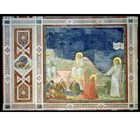 WYKUJMYTO Famous Painting on Canvas Artwork Picture Noli Me Tangere or the Apparition of Christ to Mary Magdalene by Giotto Di Bondone Mural Art Prints for Home Decor 60x90cm