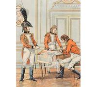 WYKUJMYTO Famous Painting on Canvas Artwork Picture Outfit of French Troops At All Times Aide De Camp of Vice Connetable Louis Berthier Mural Art Prints for Home Decor 60x90cm