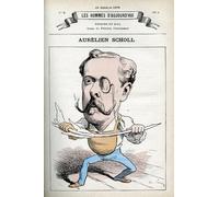 WYKUJMYTO Famous Painting on Canvas Artwork Picture Portrait of Aurelienby Andre Gill Mural Art Prints for Office Decor 60x90cm