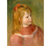 WYKUJMYTO Famous Painting on Canvas Artwork Picture Portrait of Jean by Pierre Auguste Renoir Mural Art Prints for Home Decor 60x90cm
