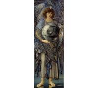 WYKUJMYTO Famous Painting on Canvas Artwork Picture the Days of Creationthe First Day by Edward Burne-jones Mural Art Prints for Office Decor 60x90cm