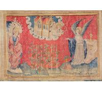 WYKUJMYTO Famous Painting on Canvas Artwork Picture the Harvest of the Damned From the Apocalypse of Angers by Nicolas Bataille Mural Art Prints for Home Decor 60x90cm