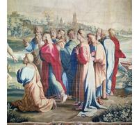 WYKUJMYTO Nordic Canvas Artwork Painting Graffiti Picture Tapestry Depicting the Acts of the Apostles the Calling of Saint Paul by Raffaello Sanzio Raphael for Office Decor 60x90cm