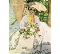 WYKUJMYTO Retro Picture Artwork Painting Art Wall Posters Femmes Au Jardin Detail of a Seated Young Woman Carrying a Parasol by Claude Monet Canvas Art Paintings for Office Decor 60x90cm