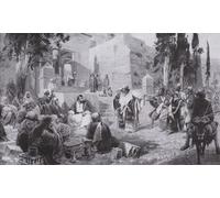 WYKUJMYTO Retro Picture Artwork Painting Art Wall Posters Jesus and the Woman Caught in Adultery by Vasilij Dmitrievich Polenov Canvas Art Paintings for Home Decor 60x90cm