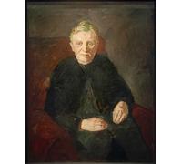 WYKUJMYTO Retro Picture Artwork Painting Art Wall Posters Portrait of the Mother by Max Beckmann Canvas Art Paintings for Office Decor 60x90cm
