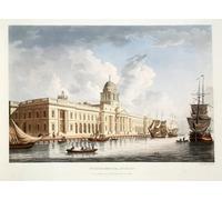 WYKUJMYTO Retro Picture Artwork Painting Art Wall Posters the House Dublin by Famous Painter Canvas Art Paintings for Office Decor 60x90cm