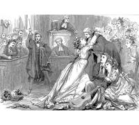 WYKUJMYTO Vintage Poster Abstract Wall Prints Pictures Wall Painting a Scene From Trial by David Henry Friston Art Prints Painting for Home Decor 60x90cm