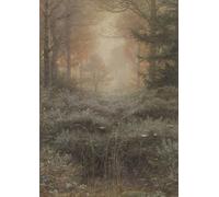 WYKUJMYTO Vintage Poster Abstract Wall Prints Pictures Wall Painting Dew Drenched Furze by John Everett Millais Art Prints Painting for Office Decor 60x90cm