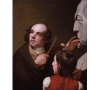 WYKUJMYTO Vintage Poster Abstract Wall Prints Pictures Wall Painting Flaxman Alphonso Hayley by George Romney Art Prints Painting for Office Decor 60x90cm