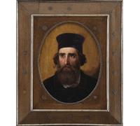 WYKUJMYTO Vintage Poster Abstract Wall Prints Pictures Wall Painting Portrait of the Danish Painter Thorald Læssøe by Elisabeth Jerichau Baumann Art Prints Painting for Office Decor 60x90cm