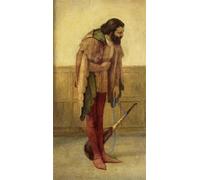 WYKUJMYTO Vintage Poster Abstract Wall Prints Pictures Wall Painting The Minstrel Sir Dromgole Linton Art Prints Painting for Office Decor 60x90cm