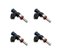 WYKYG 4pcs Fuel Injector Compatible With RENAULT 1500CC 140lb EV14 E85 Nozzle 0280158040 Engine High Impedance Injectoion Bico Values