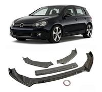 WYKYG Front Bumper Lip Spoiler Compatible with VW Golf 6 Standard 2008 2009 2010 2011 2012 2013, Gloss Black ABS Splitter, Anti-Scratch Lip Protector(Lavender)