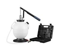 WYKYG Transmission Fluid Pump ATF Fluid Transfer Filler 7.5L with Control Valve & 15 Common Adapters Kit Compatible for Oil Replacement