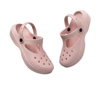 WYLBDBG slippers Women's Platform Slippers, Outdoor Sandals, Classic Beach Shoes-pink-38-39