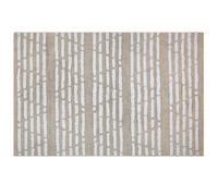 Wyld And Coco Casaboho Hand-Woven Shaggy Cotton Rug 120 X 180 Cm - Beige Boho Area Rug For Bedroom And Living Room