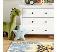 Wyld and Coco Leopard Print Kids Rug 80 x 150 cm Low Pile Multicolour | Size: 80 cm x 150 cm Wyld and Coco Multicolor 80 cm x 150 cm