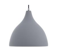 Wyld And Coco Nordluxe Grey Concrete Pendant Lamp Scandinavian Ceiling Light, Large W23 X D23 X H121Cm