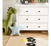Wyld and Coco Panda Kids Area Rug Beige 80 x 150 cm Low Pile | Size: 80 cm x 150 cm Wyld and Coco Beige 80 cm x 150 cm